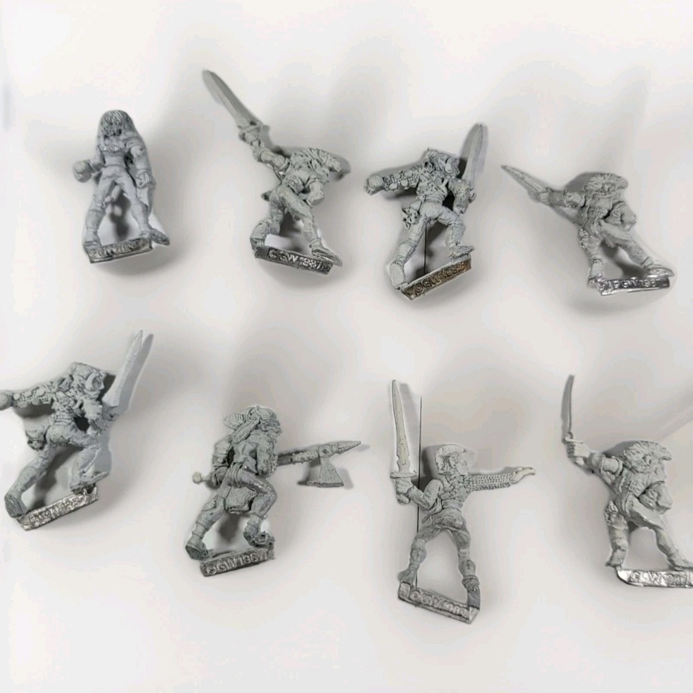 Games Workshop Warhammer Man O' War Wardancers Metal‎ RARE OOP O